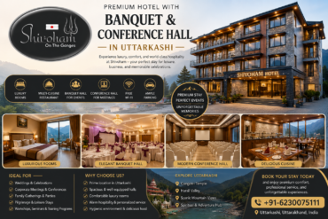 Hotel with Banquet and Conference Hall in Uttarkashi